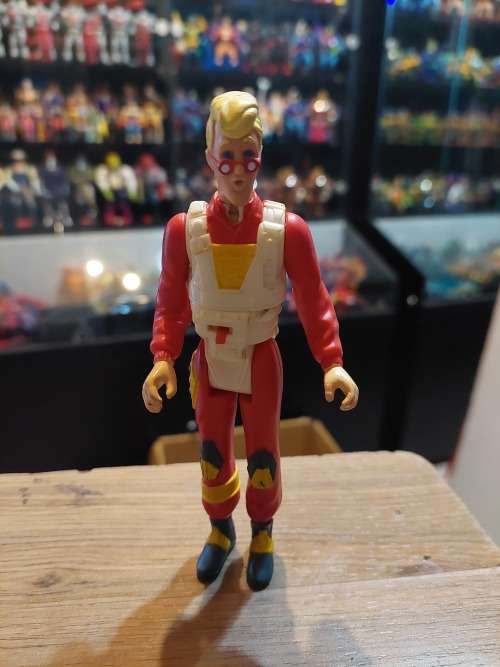 1988 EGON SPENGLER of The Real Ghostbusters `SCREAMING HEROES` Vintage Figure #85