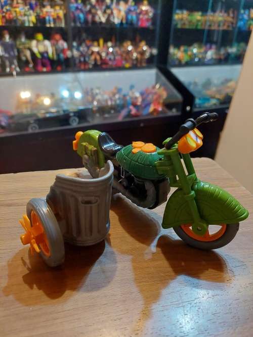1988 TURTLE CYCLE Vintage Figure Teenage Mutant Ninja Turtles