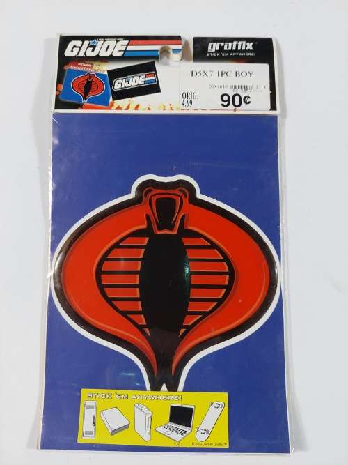 GI Joe GRAFFIX STICKER
