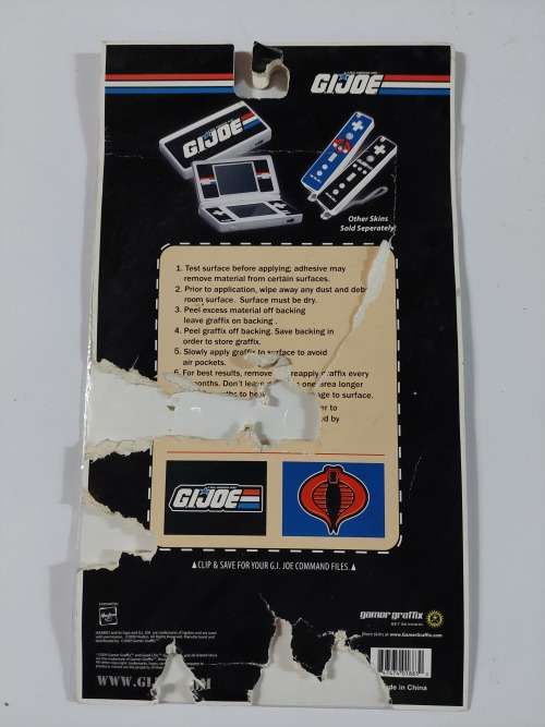 GI Joe GRAFFIX STICKER