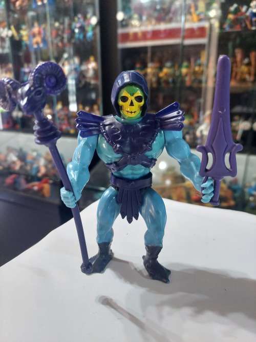 1981 Complete Skeletor (HARD HEAD) of He-Man Masters of the Universe #84 (MOTU) Vintage Figure