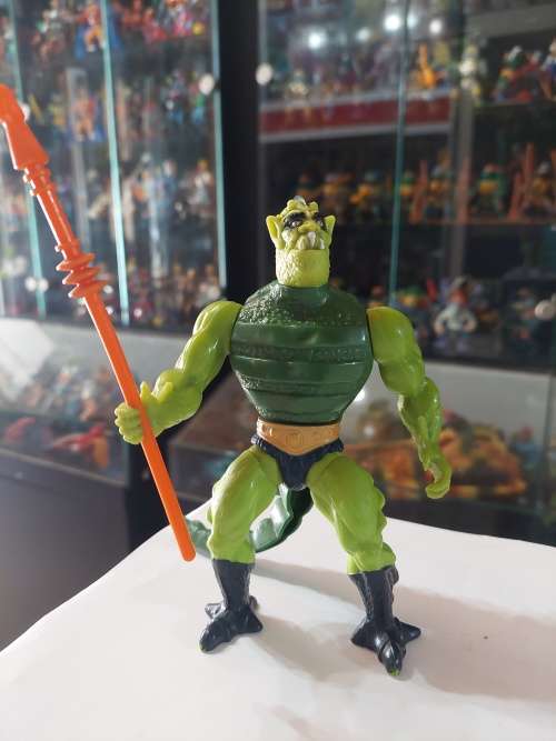 1984 Complete Whiplash of He-Man-Masters of the Universe 84 (MOTU) Vintage Figure