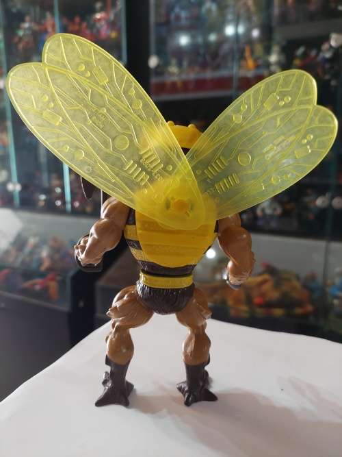 1984 Complete Buzz-Off of He-Man-Masters of the Universe 84 (MOTU) Vintage Figure