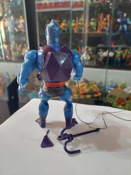 1984 Complete Webstor of He-Man-Masters of the Universe 84 (MOTU) Vintage Figure