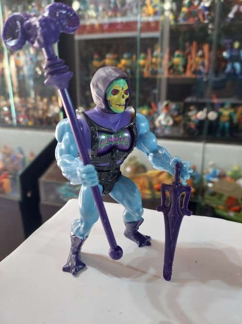 1984 Complete Battle Armor SKELETOR of He-Man Masters of the Universe #84 (MOTU) Vintage Figure