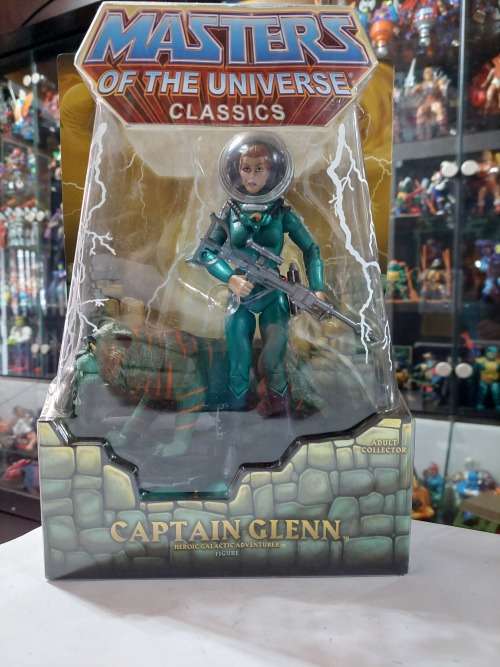 MOTUC Complete Captain Glen With Box Masters Of The Universe Classics Figure He-Man