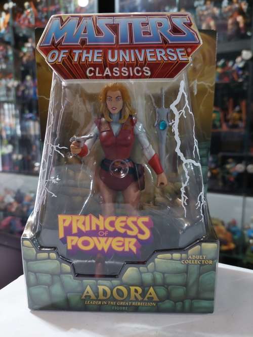 MOTUC Complete Adora With Box  Masters Of The Universe Classics Figure He-Man
