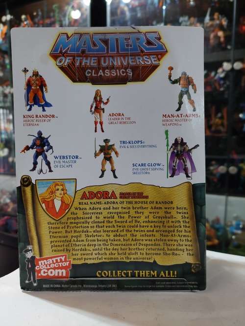 MOTUC Complete Adora With Box  Masters Of The Universe Classics Figure He-Man
