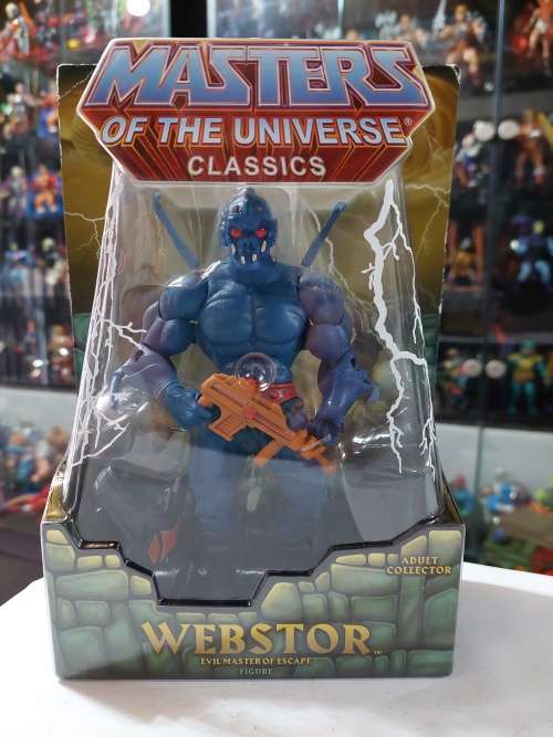 MOTUC WEBSTOR (MOC) Masters Of The Universe Classics Figure He-Man