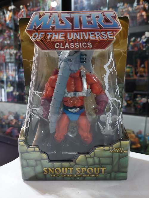 MOTUC SNOUT SPOUT (MOC) Masters Of The Universe Classics Figure He-Man