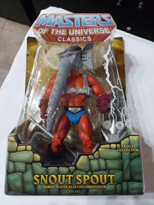 MOTUC SNOUT SPOUT (MOC) Masters Of The Universe Classics Figure He-Man