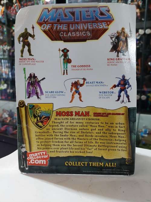 MOTUC MOSS MAN (MOC) Masters Of The Universe Classics Figure He-Man