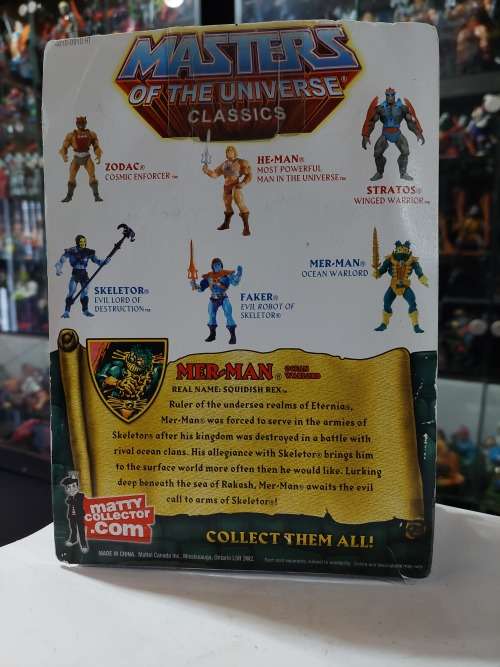 MOTUC MER-MAN (MOC) Masters Of The Universe Classics Figure He-Man
