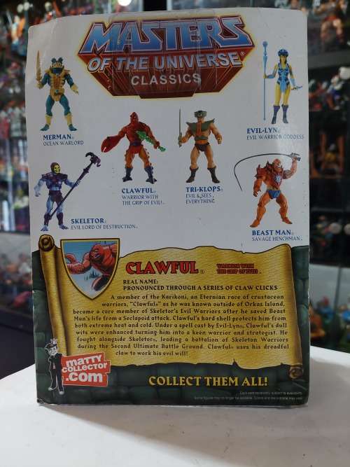 MOTUC CLAWFUL (MOC) Masters Of The Universe Classics Figure He-Man