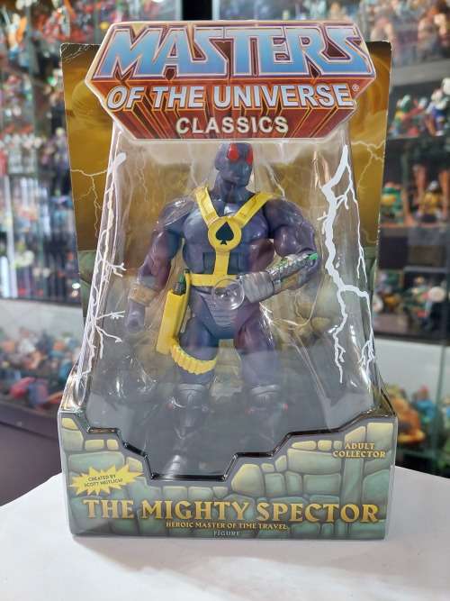 MOTUC THE MIGHTY SPECTOR (MOC) Masters Of The Universe Classics Figure He-Man