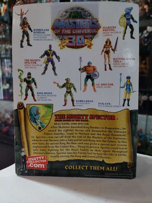 MOTUC THE MIGHTY SPECTOR (MOC) Masters Of The Universe Classics Figure He-Man