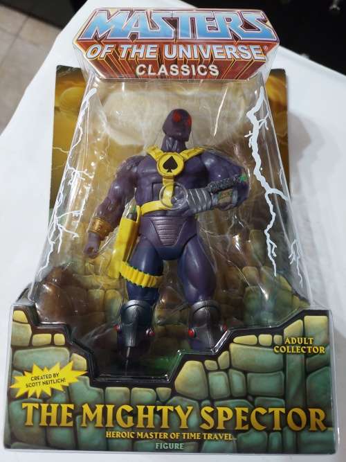 MOTUC THE MIGHTY SPECTOR (MOC) Masters Of The Universe Classics Figure He-Man