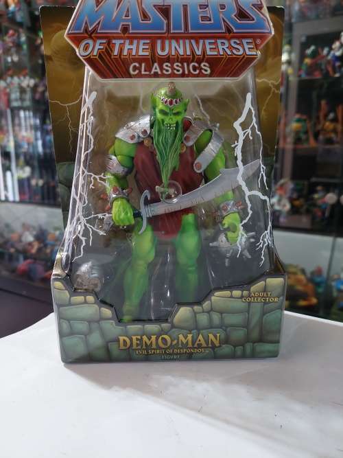 MOTUC DEMO-MAN (MOC) Masters Of The Universe Classics Figure He-Man