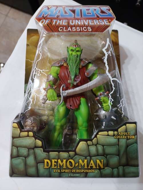 MOTUC DEMO-MAN (MOC) Masters Of The Universe Classics Figure He-Man