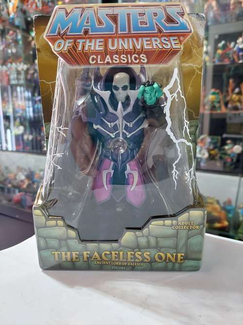 MOTUC THE FACELESS ONE (MOC) Masters Of The Universe Classics Figure He-Man