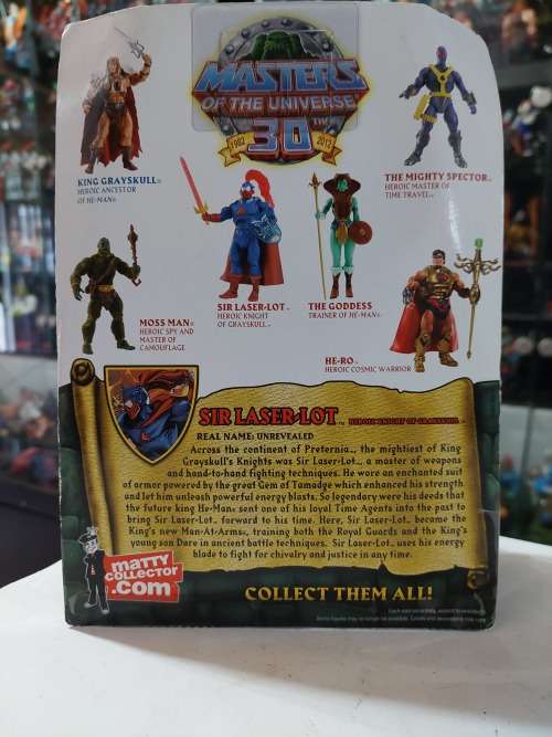 MOTUC SIR LASER LOT (MOC) Masters Of The Universe Classics Figure He-Man