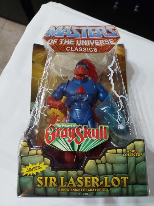 MOTUC SIR LASER LOT (MOC) Masters Of The Universe Classics Figure He-Man