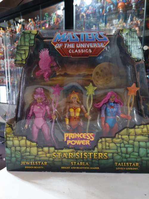 MOTUC STAR SISTERS (MOC) Masters Of The Universe Classics Figure He-Man