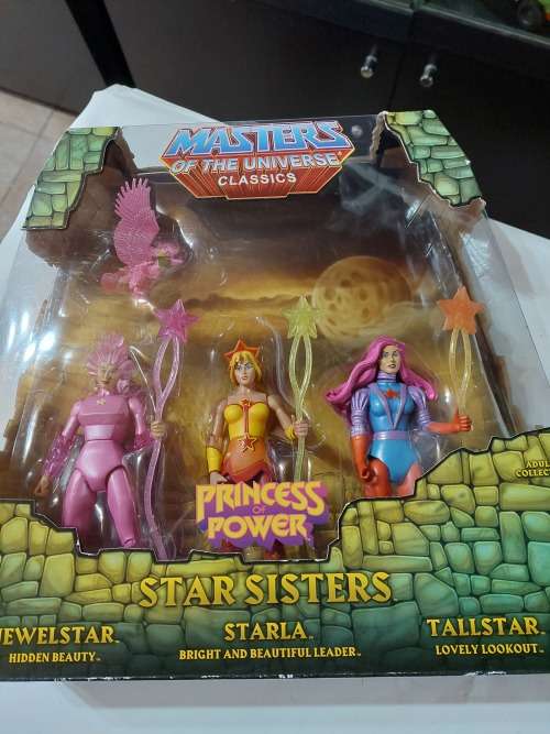 MOTUC STAR SISTERS (MOC) Masters Of The Universe Classics Figure He-Man