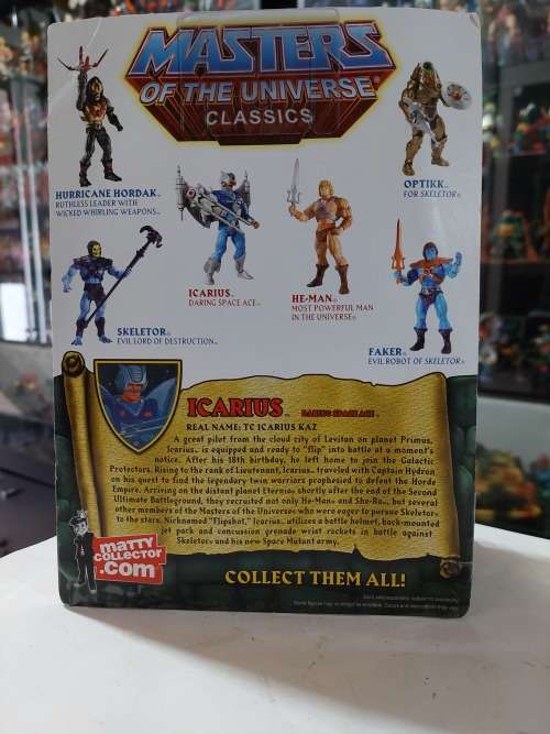 MOTUC ICARIUS (MOC) Masters Of The Universe Classics Figure He-Man