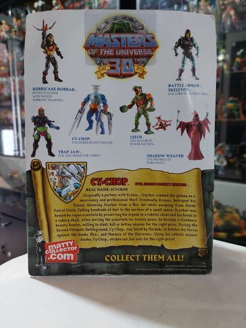 MOTUC CY-CHOP (MOC) Masters Of The Universe Classics Figure He-Man