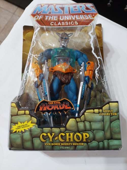 MOTUC CY-CHOP (MOC) Masters Of The Universe Classics Figure He-Man