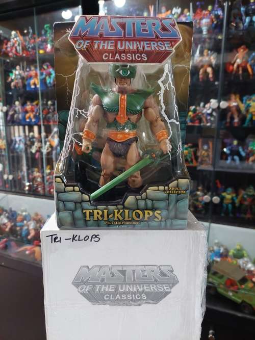 MOTUC TRI-KLOPS (MOC) Masters Of The Universe Classics Figure He-Man