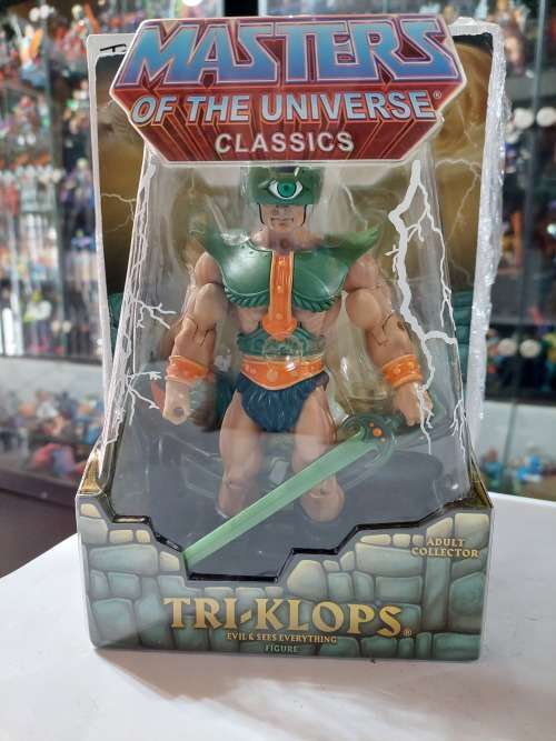 MOTUC TRI-KLOPS (MOC) Masters Of The Universe Classics Figure He-Man