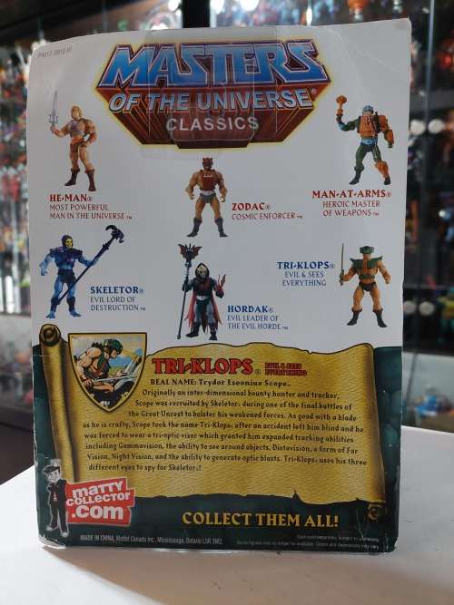 MOTUC TRI-KLOPS (MOC) Masters Of The Universe Classics Figure He-Man