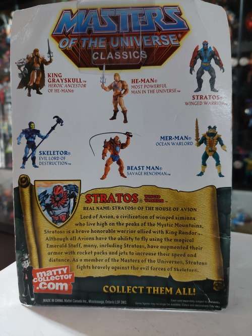 MOTUC STRATOS (MOC) Masters Of The Universe Classics Figure He-Man