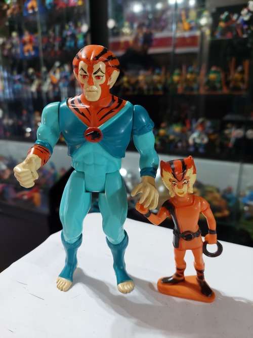 Thundercats 1986 Tygra With PVC Wilykat Vintage Figure  49
