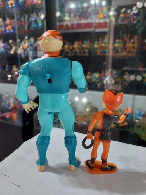 Thundercats 1986 Tygra With PVC Wilykat Vintage Figure  49