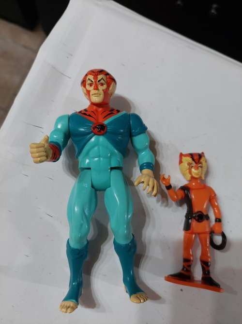 Thundercats 1986 Tygra With PVC Wilykat Vintage Figure  49