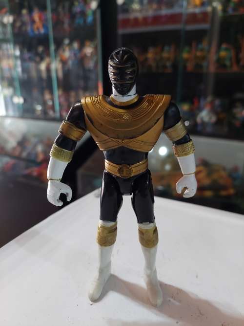 1996 ZEO BLACK GOLD RANGER BANDAI FROM MIGHTY MORPHIN POWER RANGERS VINTAGE FIGURE