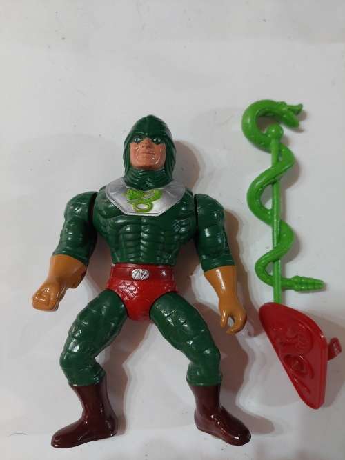 1986 Complete King Hiss of He-Man-Masters of the Universe #62 (MOTU) Vintage Figure