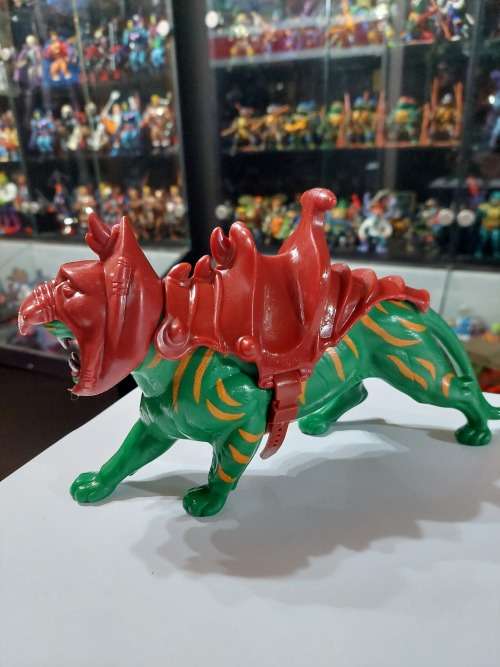 1981 Complete Battle Cat of He-Man Masters of the Universe 49 (MOTU) Vintage Figure