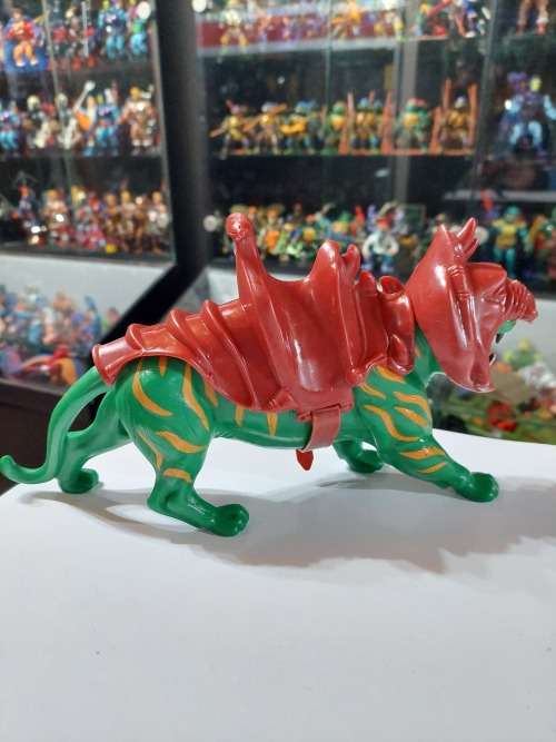 1981 Complete Battle Cat of He-Man Masters of the Universe 49 (MOTU) Vintage Figure