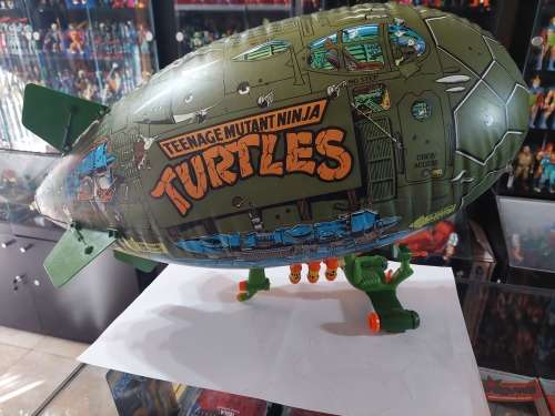 1989 Complete TMNT BLIMP Vintage Figure Teenage Mutant Ninja Turtles
