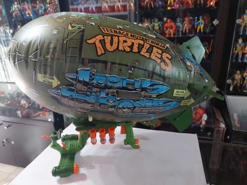 1989 Complete TMNT BLIMP Vintage Figure Teenage Mutant Ninja Turtles
