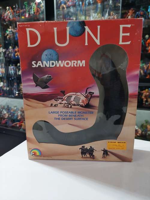 1984 DUNE Complete Boxed SANDWORM Vintage Figure LJN