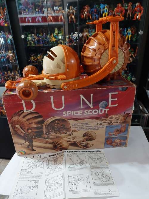 1984 DUNE Complete Boxed SPICE SCOUT Vintage Figure LJN