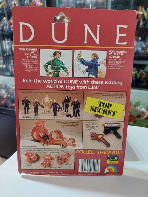 1984 DUNE MOC Complete PAUL ATREIDES Vintage Figure LJN
