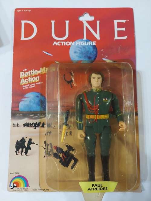 1984 DUNE MOC Complete PAUL ATREIDES Vintage Figure LJN