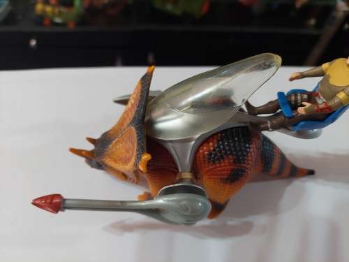 Dino Riders 1990 Complete RARE Chasmosaurus Vintage Figure