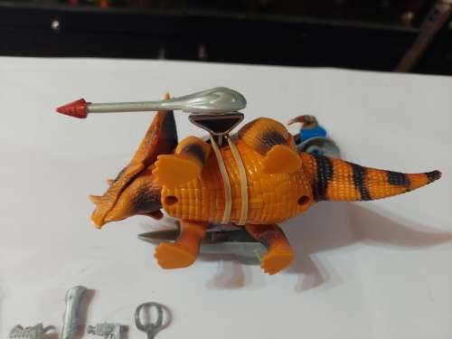 Dino Riders 1990 Complete RARE Chasmosaurus Vintage Figure
